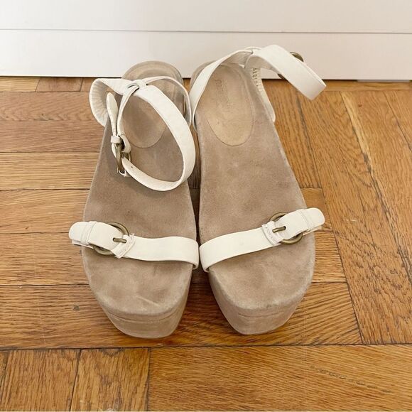 Miu Miu strap wedge suede sandals - Picture 8 of 8